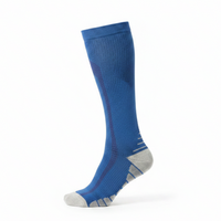 Chaussettes de Compression Sport Unisexe - Bleu