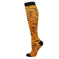 Chaussettes de Compression à Rayures "Léopard"