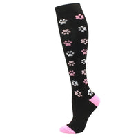Chaussettes de Compression modèle "Pattes de Chat"