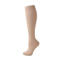 Chaussettes de compression haute qualité - Modèle classique beige chair