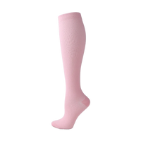 Chaussettes de Compression Classiques - Rose
