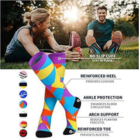 Chaussettes de Compression Premium "Coeur ECG"