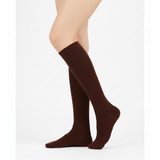 Chaussettes de Compression Classiques - Marron