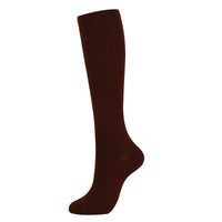 Chaussettes de Compression Classiques - Marron