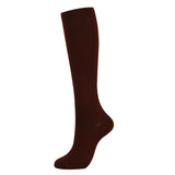 Chaussettes de Compression Classiques - Marron