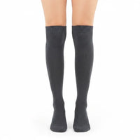 Chaussettes de Compression Classiques - Gris Foncé